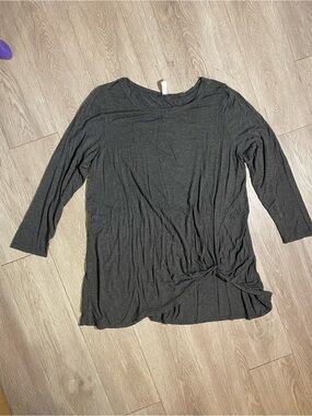 💜 Emerald Brand Grey Tunic Size 2X